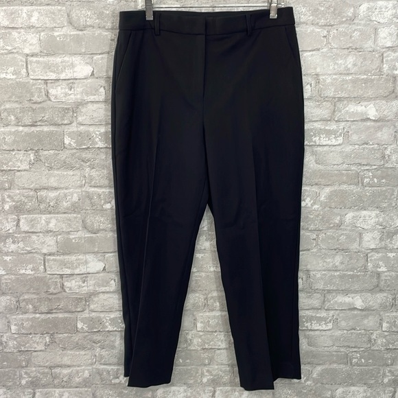 Express Black Editor Straight Ankle Pants - Picture 1 of 7